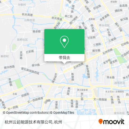 杭州云起能源技术有限公司地图