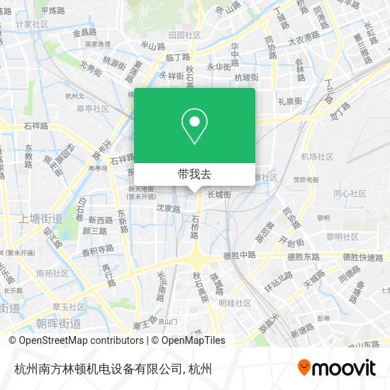 杭州南方林顿机电设备有限公司地图