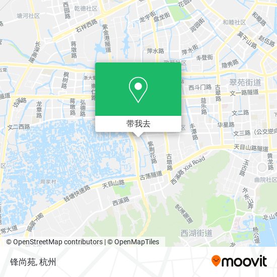 锋尚苑地图