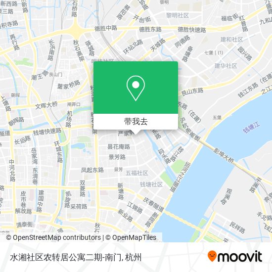 水湘社区农转居公寓二期-南门地图