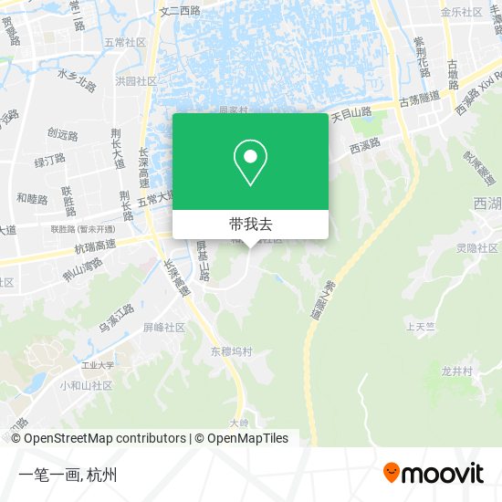 一笔一画地图
