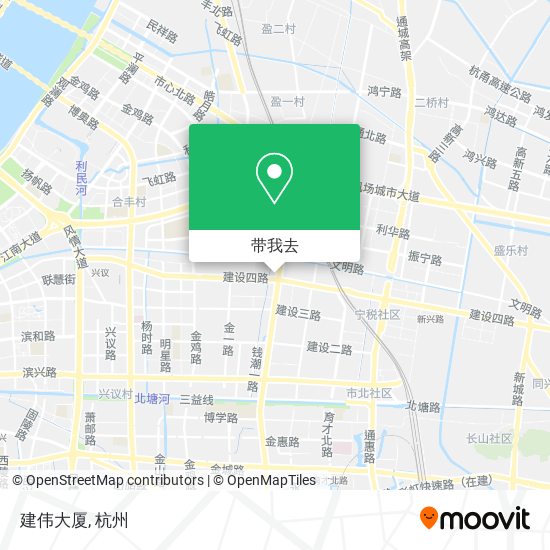 建伟大厦地图