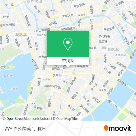 高官弄公寓-南门地图
