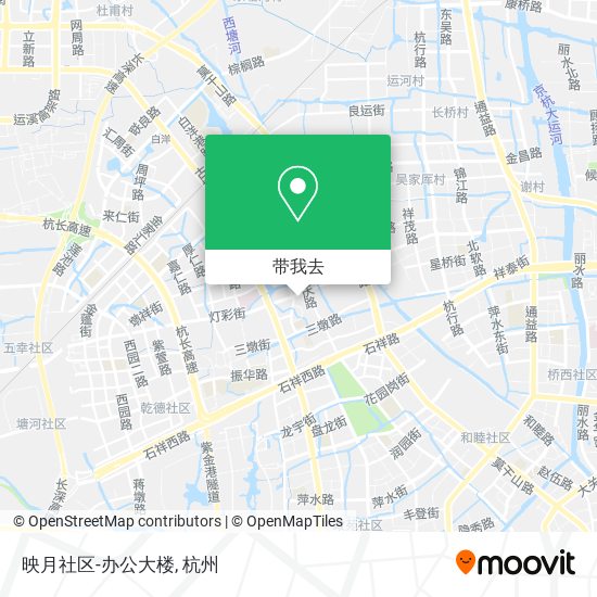 映月社区-办公大楼地图