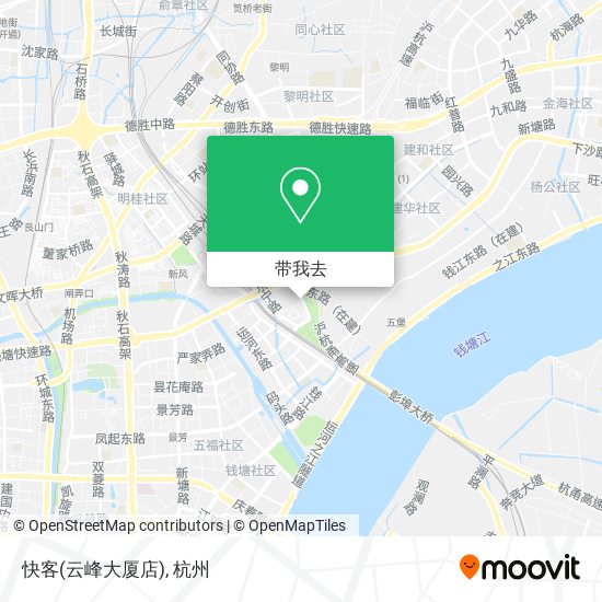 快客(云峰大厦店)地图