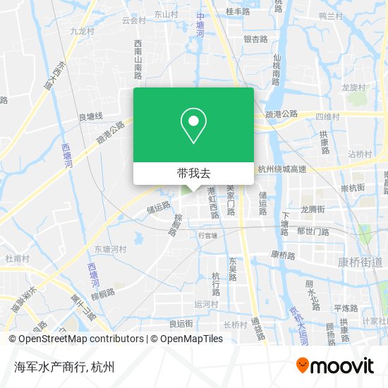 海军水产商行地图