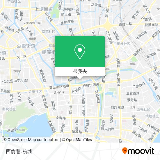 西俞巷地图