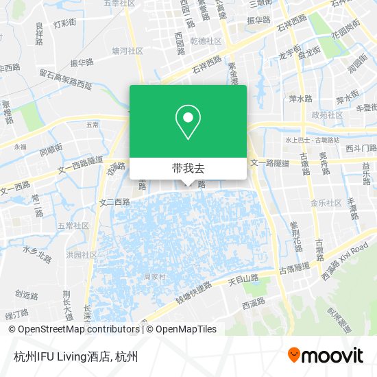 杭州IFU Living酒店地图