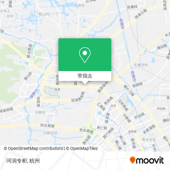 珂润专柜地图