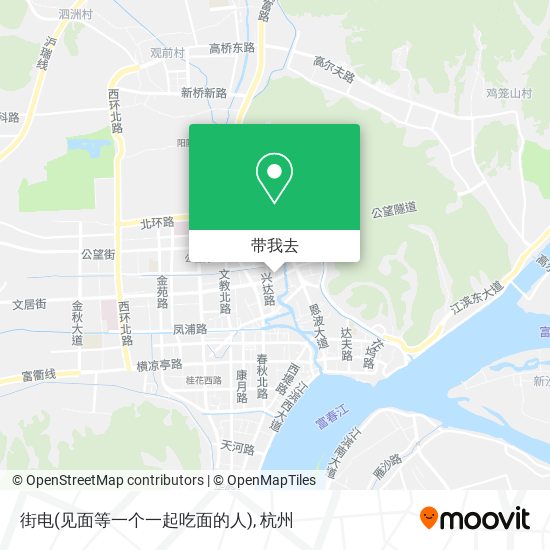 街电(见面等一个一起吃面的人)地图