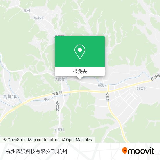 杭州凤强科技有限公司地图