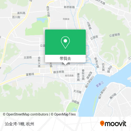 泊金湾-1幢地图
