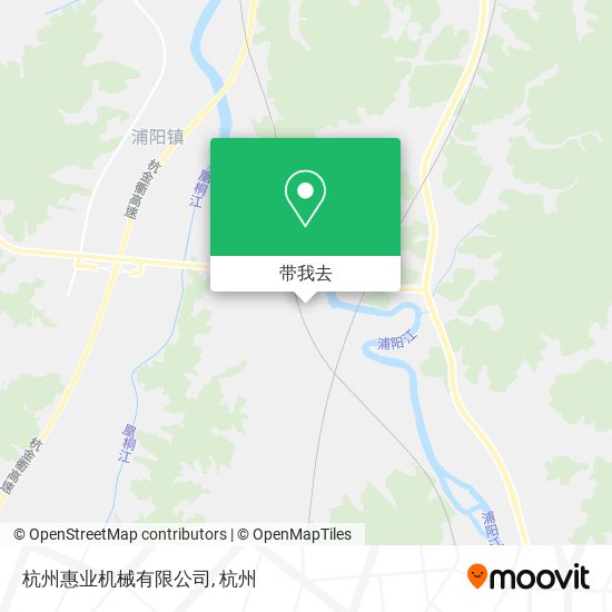 杭州惠业机械有限公司地图