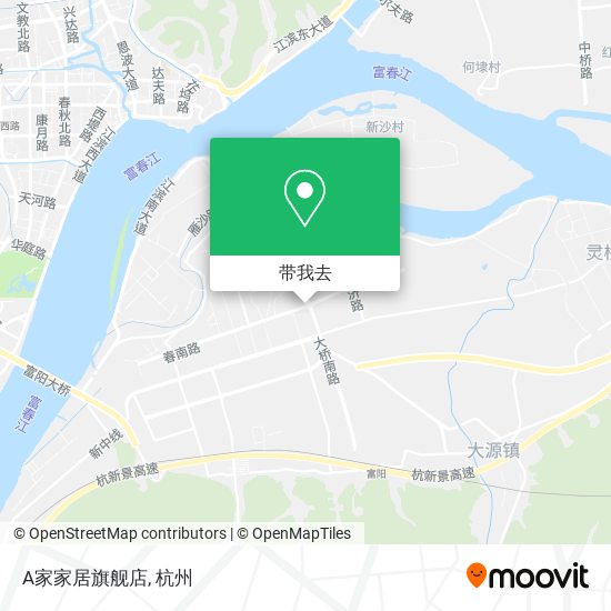 A家家居旗舰店地图