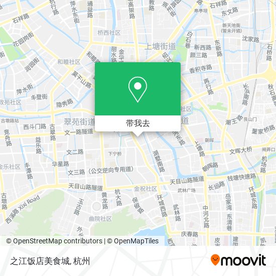 之江饭店美食城地图
