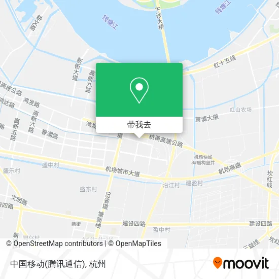 中国移动(腾讯通信)地图