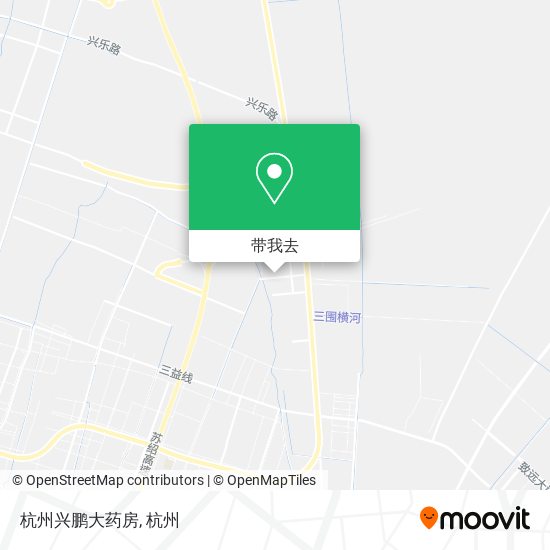 杭州兴鹏大药房地图