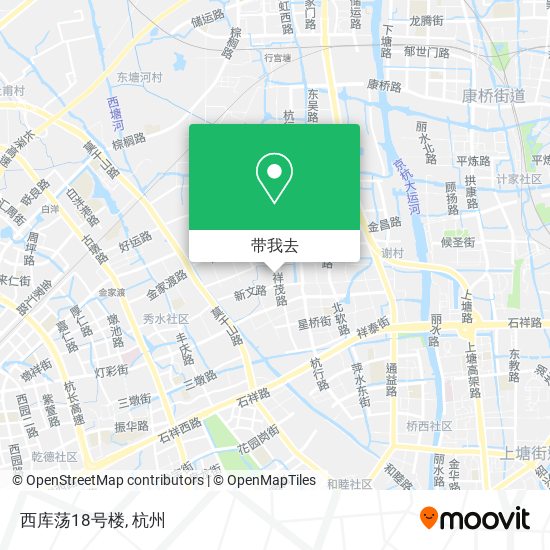 西库荡18号楼地图