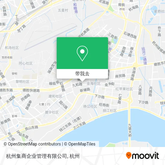 杭州集商企业管理有限公司地图