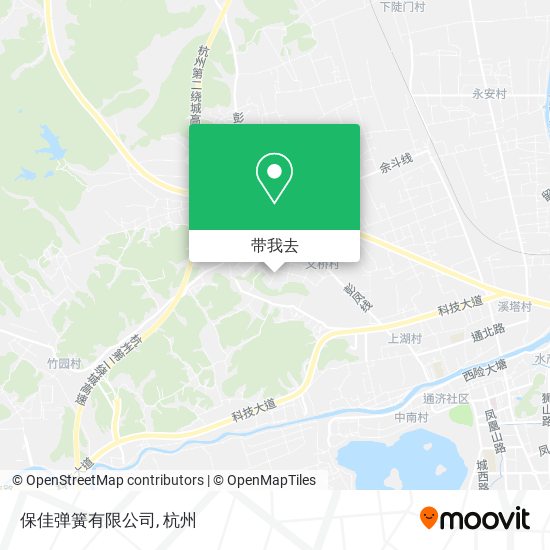 保佳弹簧有限公司地图