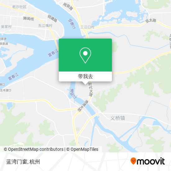 蓝湾门窗地图