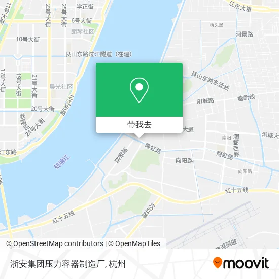 浙安集团压力容器制造厂地图
