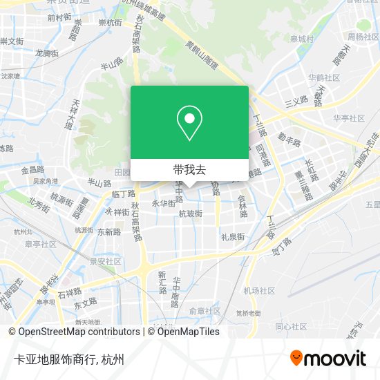 卡亚地服饰商行地图