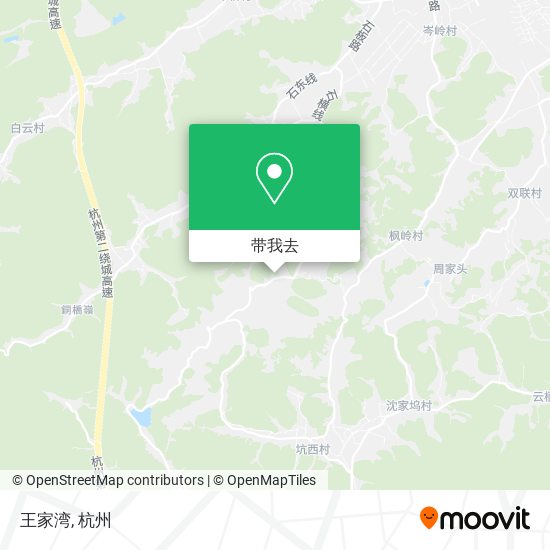 王家湾地图