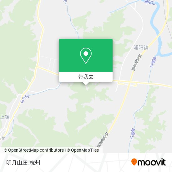 明月山庄地图