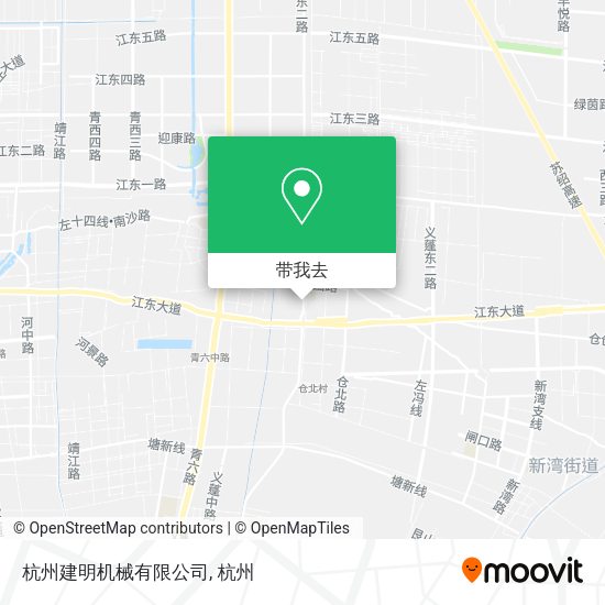 杭州建明机械有限公司地图