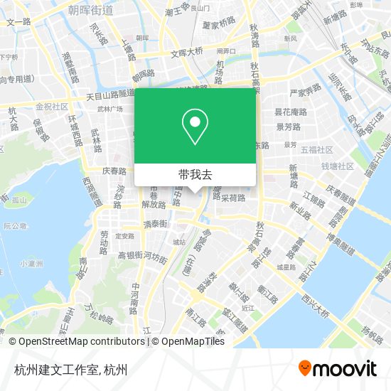 杭州建文工作室地图