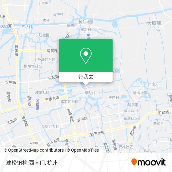 建松钢构-西南门地图