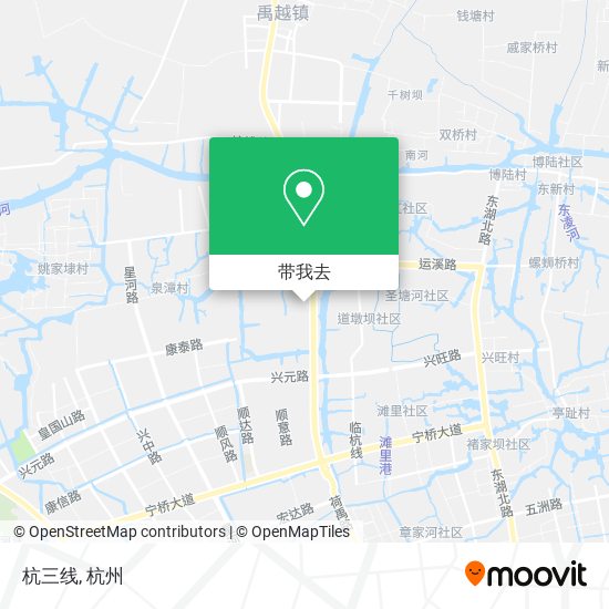 杭三线地图