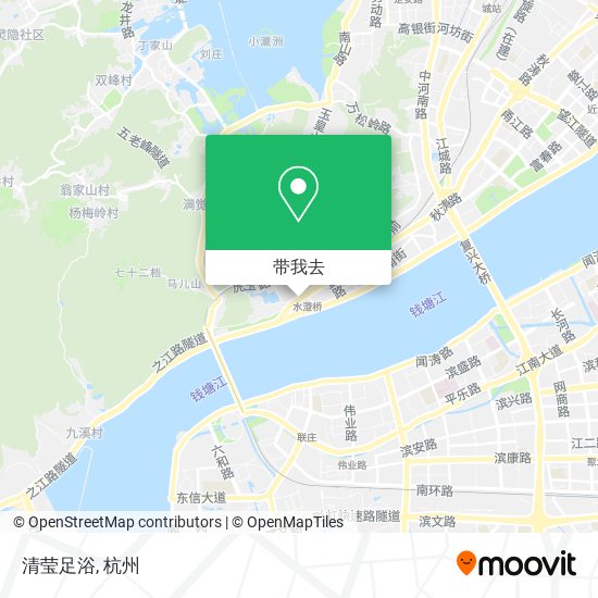清莹足浴地图