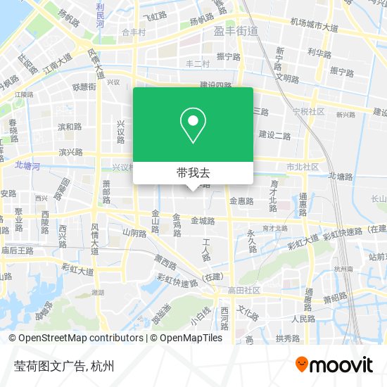 莹荷图文广告地图