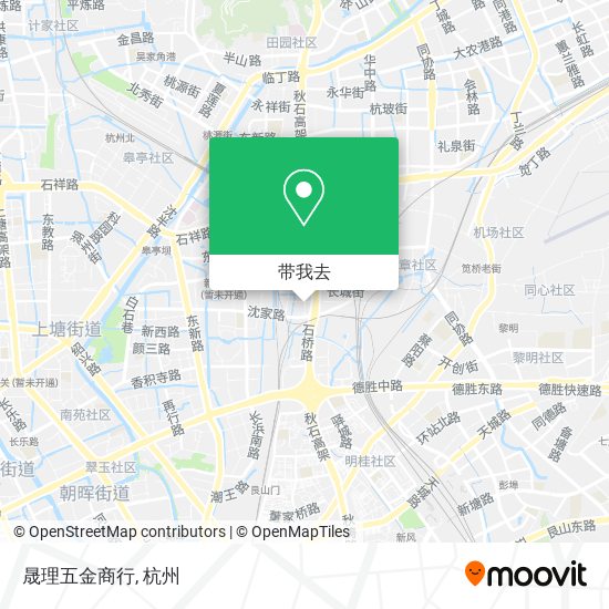 晟理五金商行地图