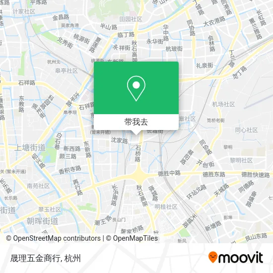 晟理五金商行地图