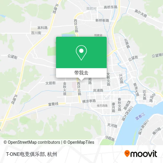 T-ONE电竞俱乐部地图