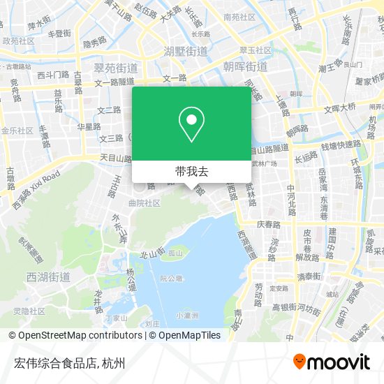 宏伟综合食品店地图