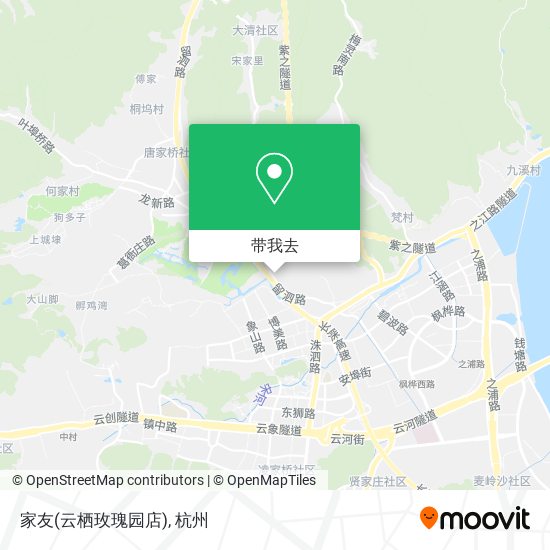 家友(云栖玫瑰园店)地图
