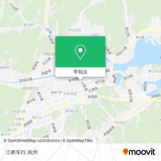 江桥车行地图