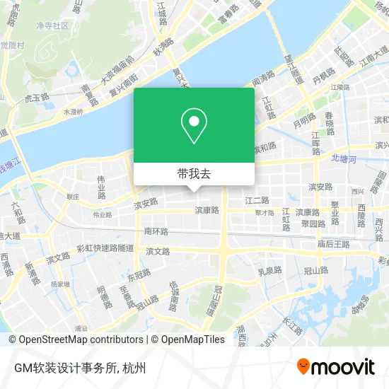 GM软装设计事务所地图
