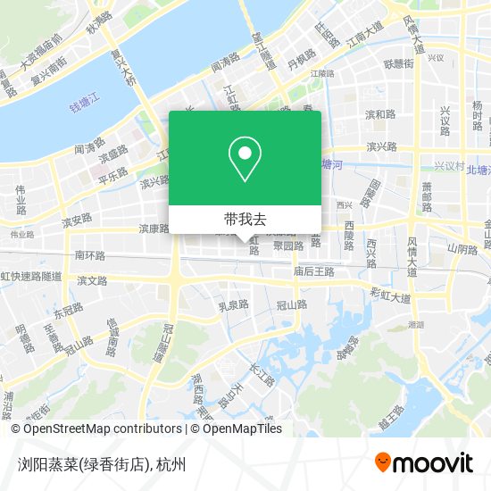 浏阳蒸菜(绿香街店)地图