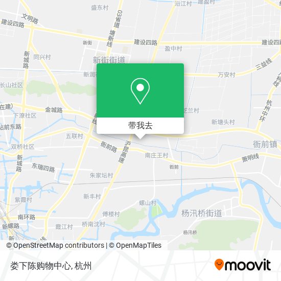 娄下陈购物中心地图