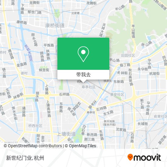 新世纪门业地图