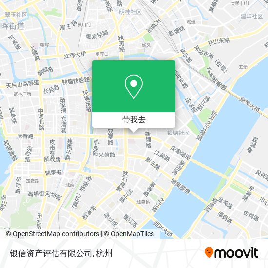 银信资产评估有限公司地图