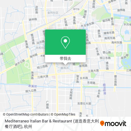 Mediterraneo Italian Bar & Restaurant (迷迭香意大利餐厅酒吧)地图