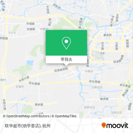 联华超市(劝学荟店)地图