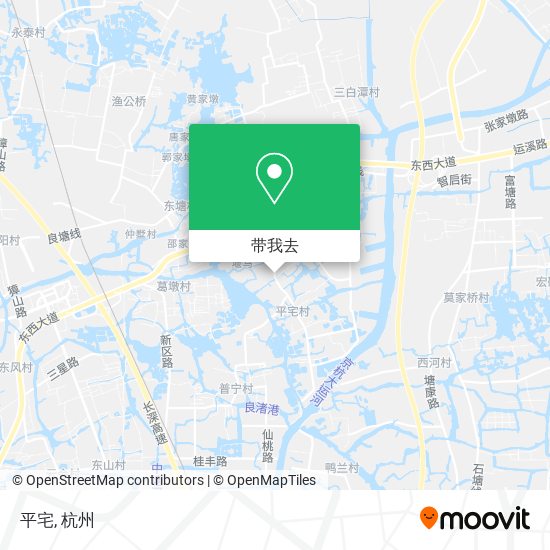 平宅地图