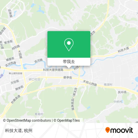 科技大道地图